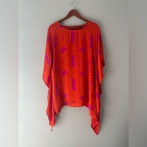 New York & Company Oversized Caftan Top Size Large